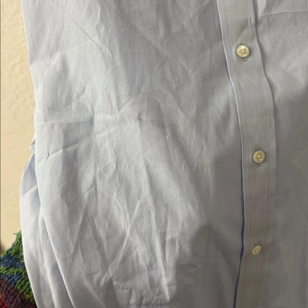 Todd Snyder Thomas Mason Cotton Poplin End on End Spread Collar Dress Shirt 17 - Picture 5 of 10